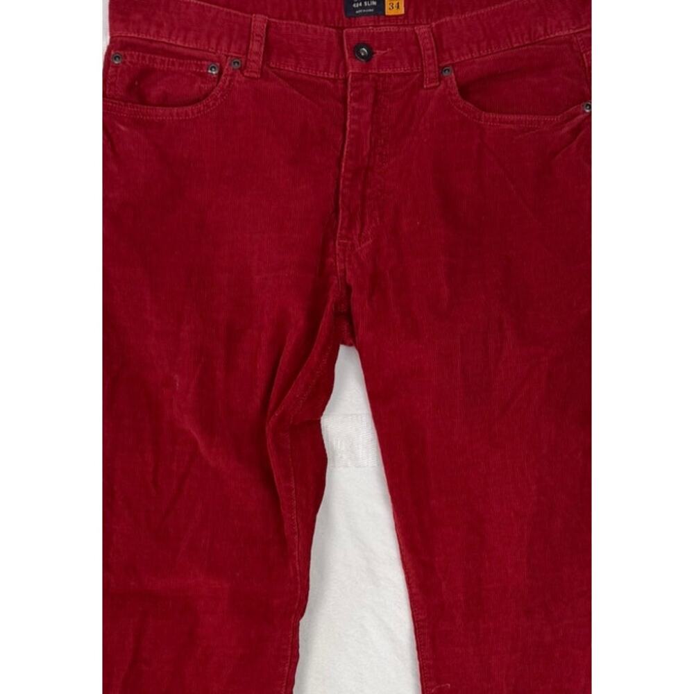 J. Crew 484 Slim Red Corduroy Pants Womens 31 x 34 - Picture 6 of 8